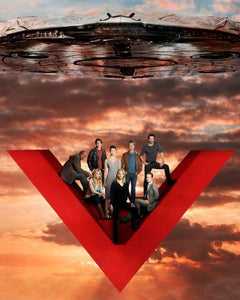 V The Series Photo Sign 8in x 12in
