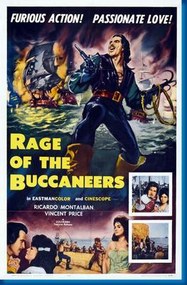 Rage Of The Buccaneers poster 27"x40" The Poster Depot