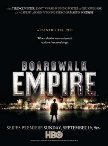 Boardwalk Empire Photo Sign 8in x 12in