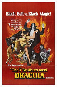 7 Brothers Meet Dracula The poster for sale cheap United States USA