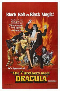 7 Brothers Meet Dracula The poster 16x24