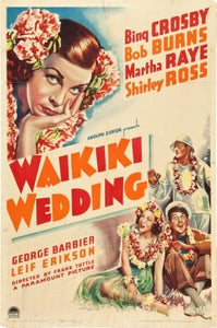 Waikiki Wedding poster 24in x 36in