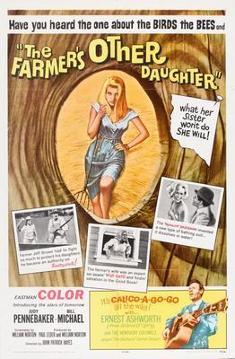 Farmers Other Daughter The movie poster Sign 8in x 12in