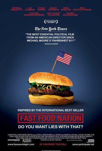 Fast Food Nation Photo Sign 8in x 12in