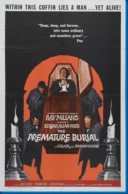 Premature Burial poster for sale cheap United States USA
