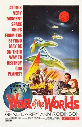 (24inx36in ) War Of The Worlds poster Print