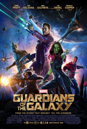 Guardians Of The Galaxy Movie Poster 11inx17in Mini Poster