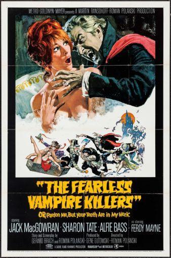The Fearless Vampire Killers movie poster Sign 8in x 12in