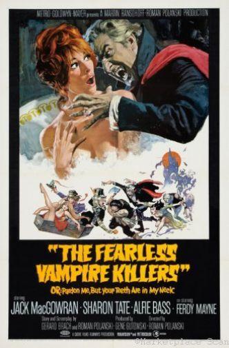 Fearless Vampire Killers movie poster Sign 8in x 12in