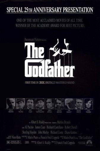 The Godfather poster 24x36 The Poster Depot