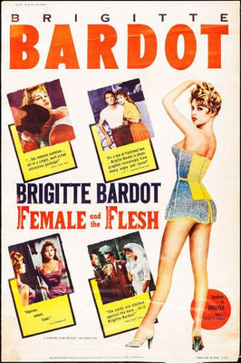 Movie Posters, female and the flesh movie