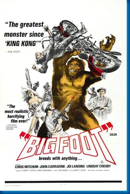Bigfoot poster for sale cheap United States USA