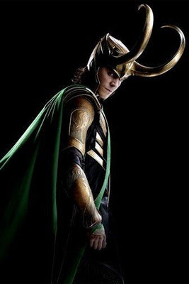 Loki Metal Movie Poster 8in x 12in