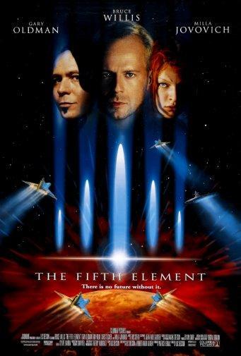 Fifth Element The movie poster Sign 8in x 12in