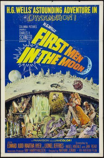 First Men In The Moon Photo Sign 8in x 12in