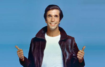 Fonzie tin Metal Print Poster| theposterdepot.com