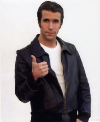 Fonzie Henry Winkler poster tin Metal Print Wall Art