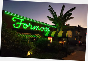 Formosa Café cafe poster At Sunset West Hollywood Santa Monica Blvd for sale cheap United States USA