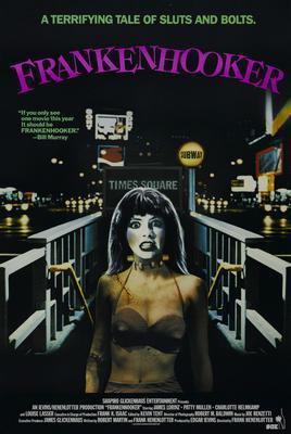 Frankenhooker movie poster Sign 8in x 12in