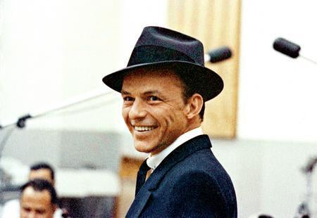Frank Sinatra Photo Sign 8in x 12in