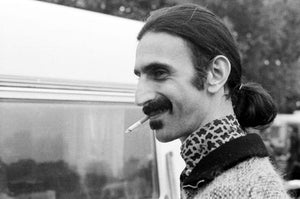 Frank Zappa Photo Sign 8in x 12in