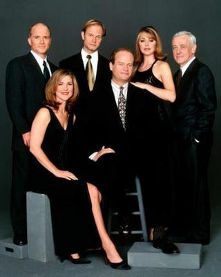 Frasier Cast poster tin Metal Print Wall Art