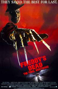 Freddys Dead Movie 11x17 poster for sale cheap United States USA