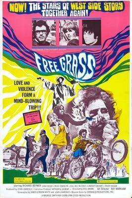 Free Grass movie poster Sign 8in x 12in