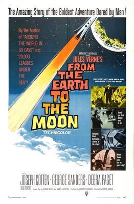 From The Earth To The Moon movie poster Sign 8in x 12in