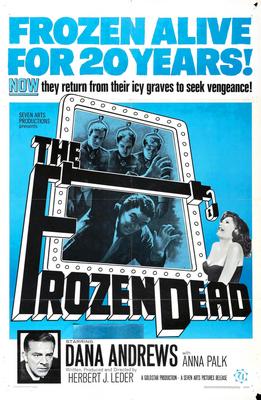 Frozen Dead The Movie Poster 11x17 Mini Poster
