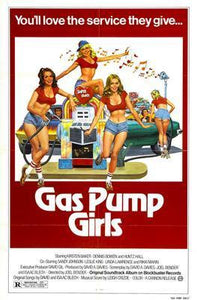 Gas Pump Girls movie poster Sign 8in x 12in