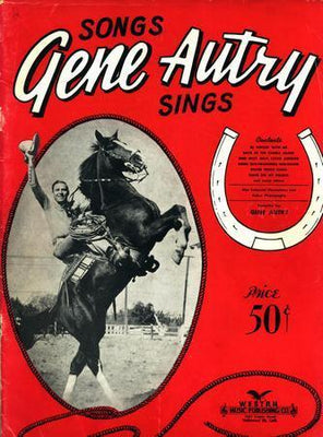 Gene Autry Album Art Metal Poster Choose Style The Poster Depot