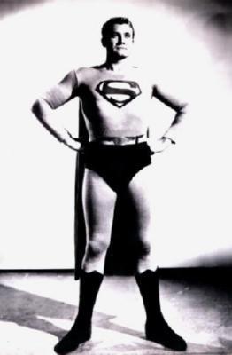 George Reeves Metal Poster Print 8in x 12in 12"x16" The Poster Depot
