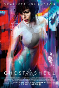 Ghost In The Shell movie poster Sign 8in x 12in