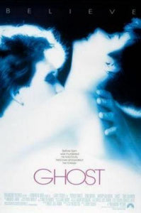 Ghost movie poster Sign 8in x 12in