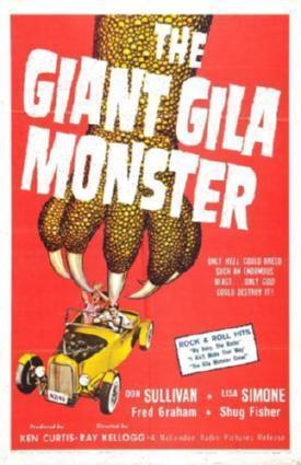 Giant Gila Monster The Movie Poster 16in x 24in - Fame Collectibles
