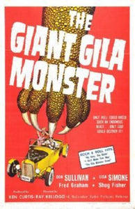 Giant Gila Monster The Movie Poster 24in x 36in - Fame Collectibles
