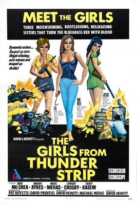 Girls From Thunder Strip The Movie Poster 11x17 Mini Poster