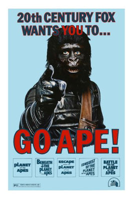 Go Ape Poster 11inx17in