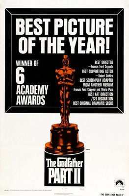 The Godfather Part 2 Metal Movie Poster 8in x 12in