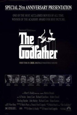 Godfather The Metal Movie Poster 8in x 12in