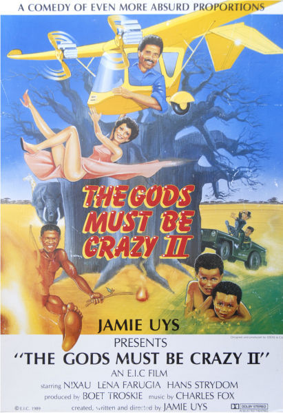 Movie Posters, the gods must be crazy 2