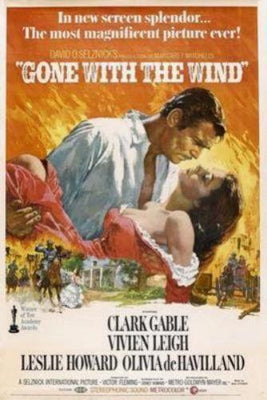 Gone With The Wind Metal Movie Poster 8in x 12in