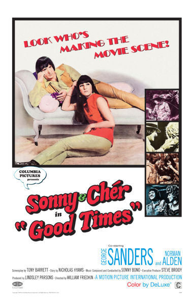 Good Times Movie 11x17 poster for sale cheap United States USA