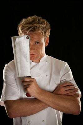 Gordon Ramsay Metal Print 8in x 12in