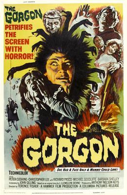 Gorgon The movie poster Sign 8in x 12in