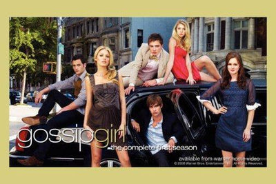 Gossip Girl Metal Print 8in x 12in