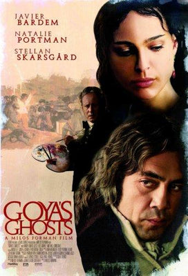Goyas Ghosts Metal Movie Poster 8in x 12in