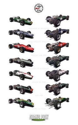 Grand Prix Legends Poster 11x17 The Poster Depot