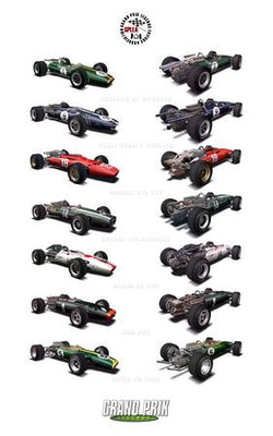 Grand Prix Legends Poster 11x17 Mini Poster